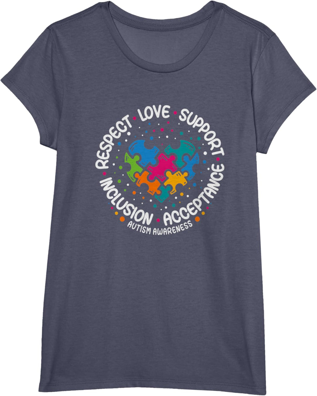 Autism Awareness Respect Love Support Blue Autism