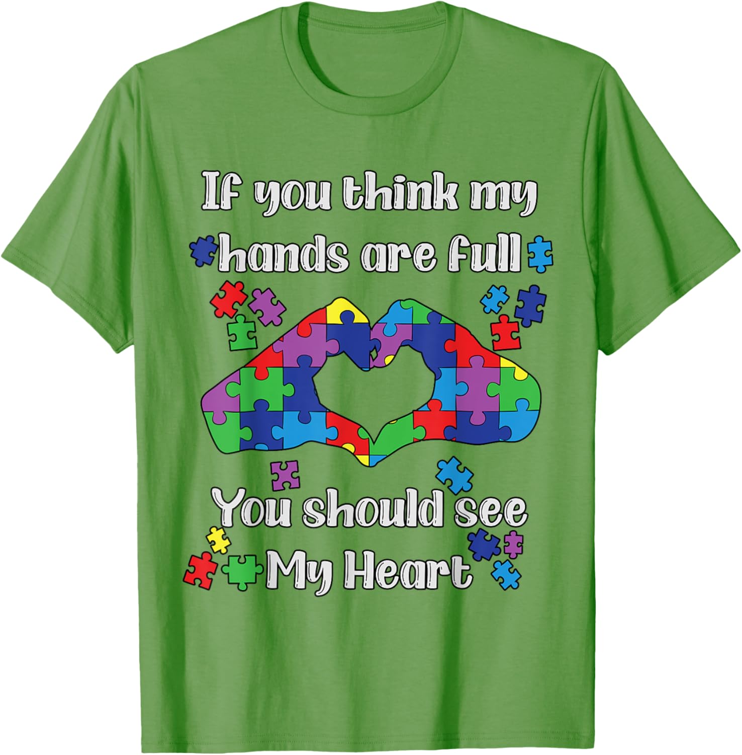 You Should See My Heart Mom Autistic Kids Autism Awareness