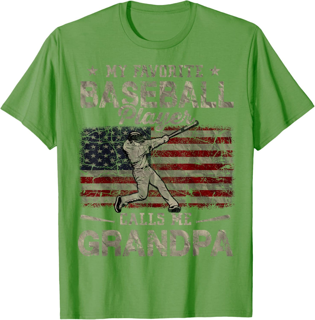 My Favorite Baseball Player Calls Me Grandpa Father's Day