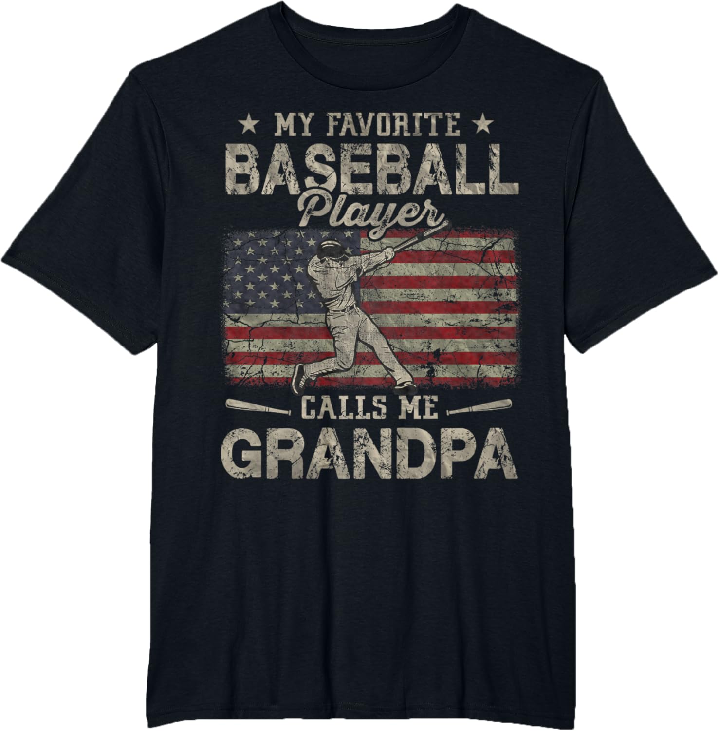 My Favorite Baseball Player Calls Me Grandpa Father's Day