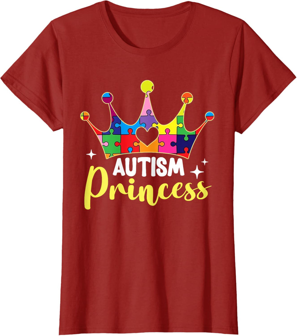 Autism Princess Daughter Autism Awareness