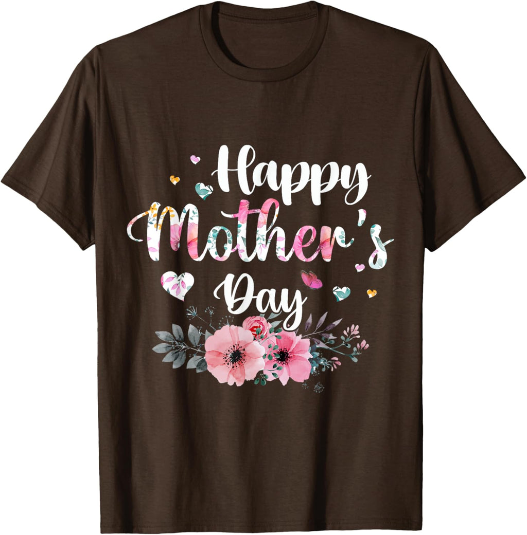 Happy Mother's Day 2025 Cute Floral for Women Mom Grandma