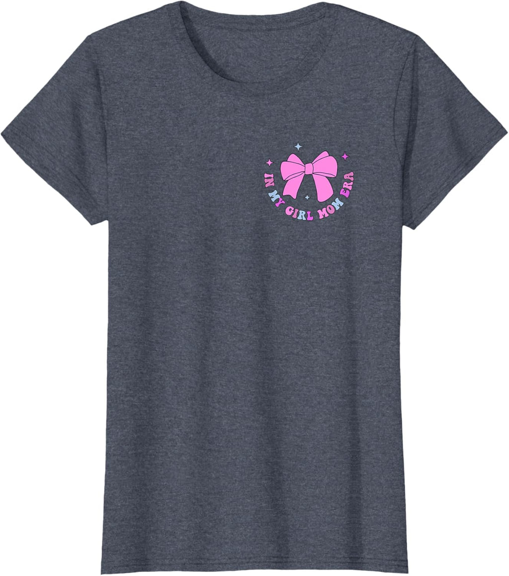 In My Era Mom Groovy Ribbon Girls Mother's Day
