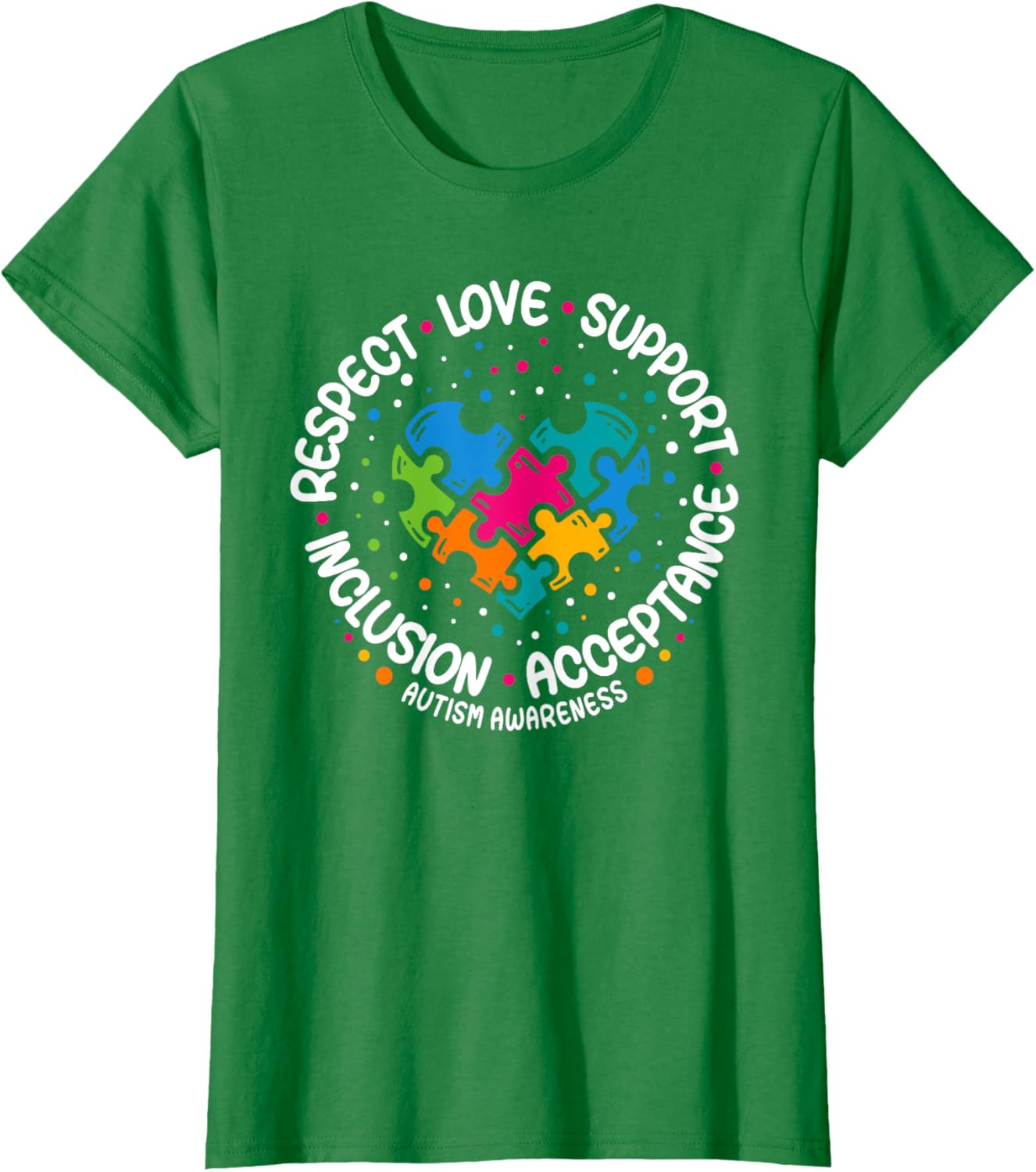 Autism Awareness Respect Love Support Blue Autism