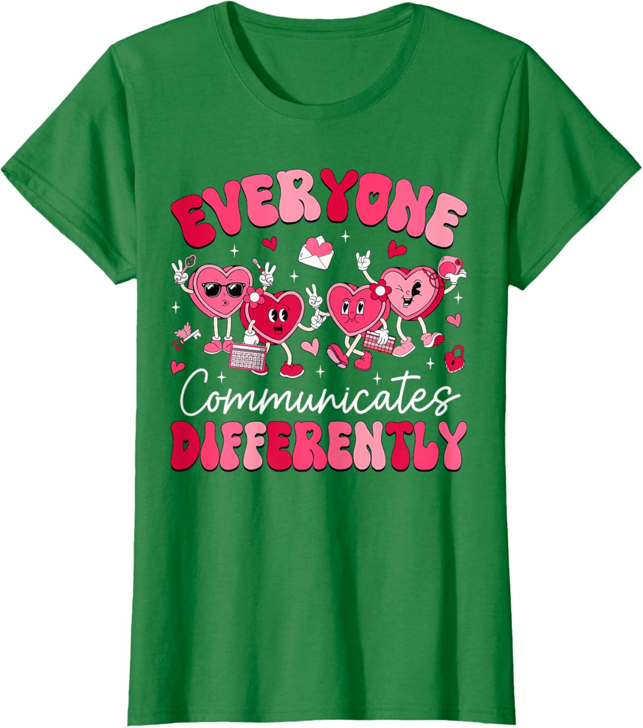 Everyone Communicates Differently Autism Valentines Day