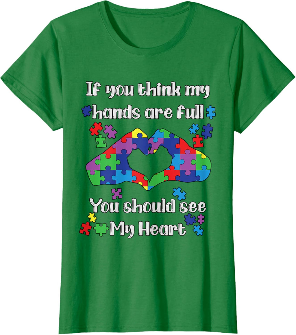You Should See My Heart Mom Autistic Kids Autism Awareness