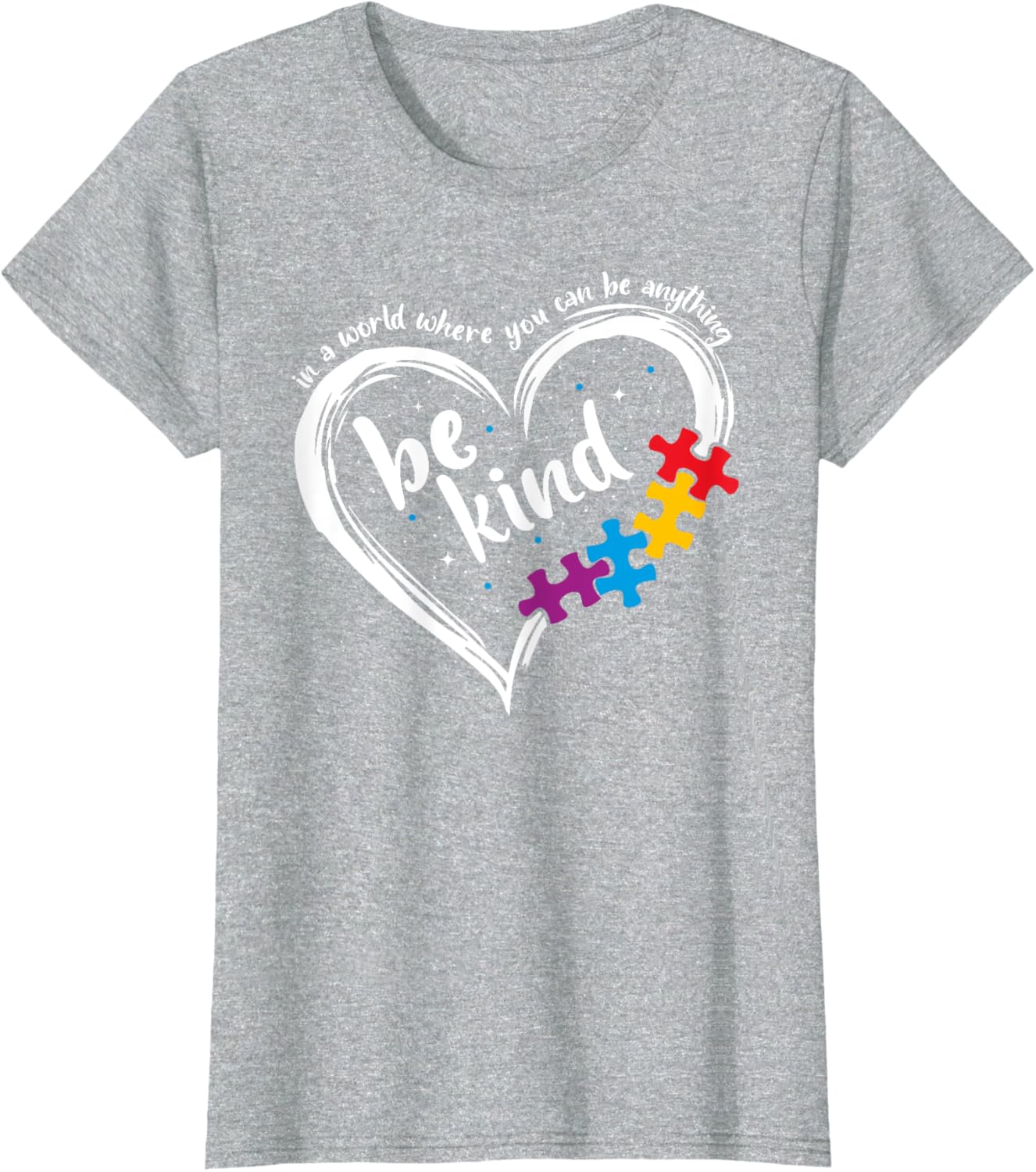 Autism Be Kind Women Blue Be Kind Autism Awareness
