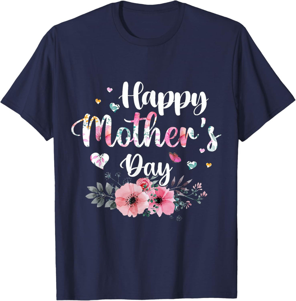 Happy Mother's Day 2025 Cute Floral for Women Mom Grandma