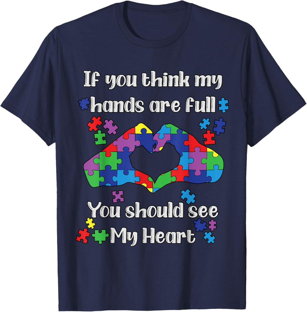You Should See My Heart Mom Autistic Kids Autism Awareness
