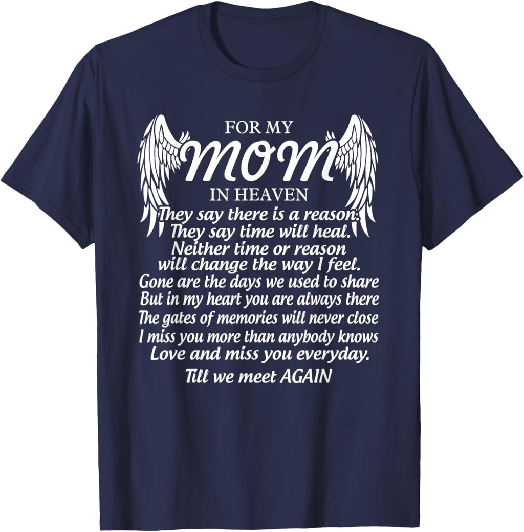 For My Mom In Heaven Love My Mom So Much Missing Mother Day