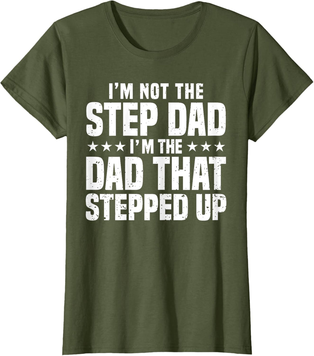 Cool Step Up Dad For Men Father World's Best Stepdad Ever