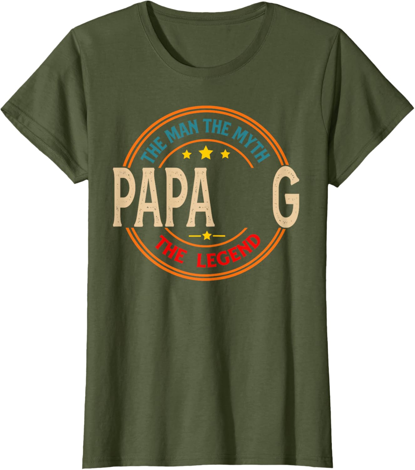 PAPA G The Legend The Man, Funny PAPA G Fathers Day