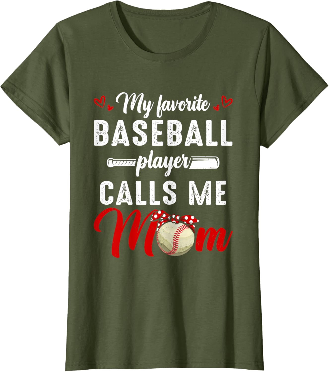 My Favorite Baseball Player Calls Me Mom Funny Mother's Day