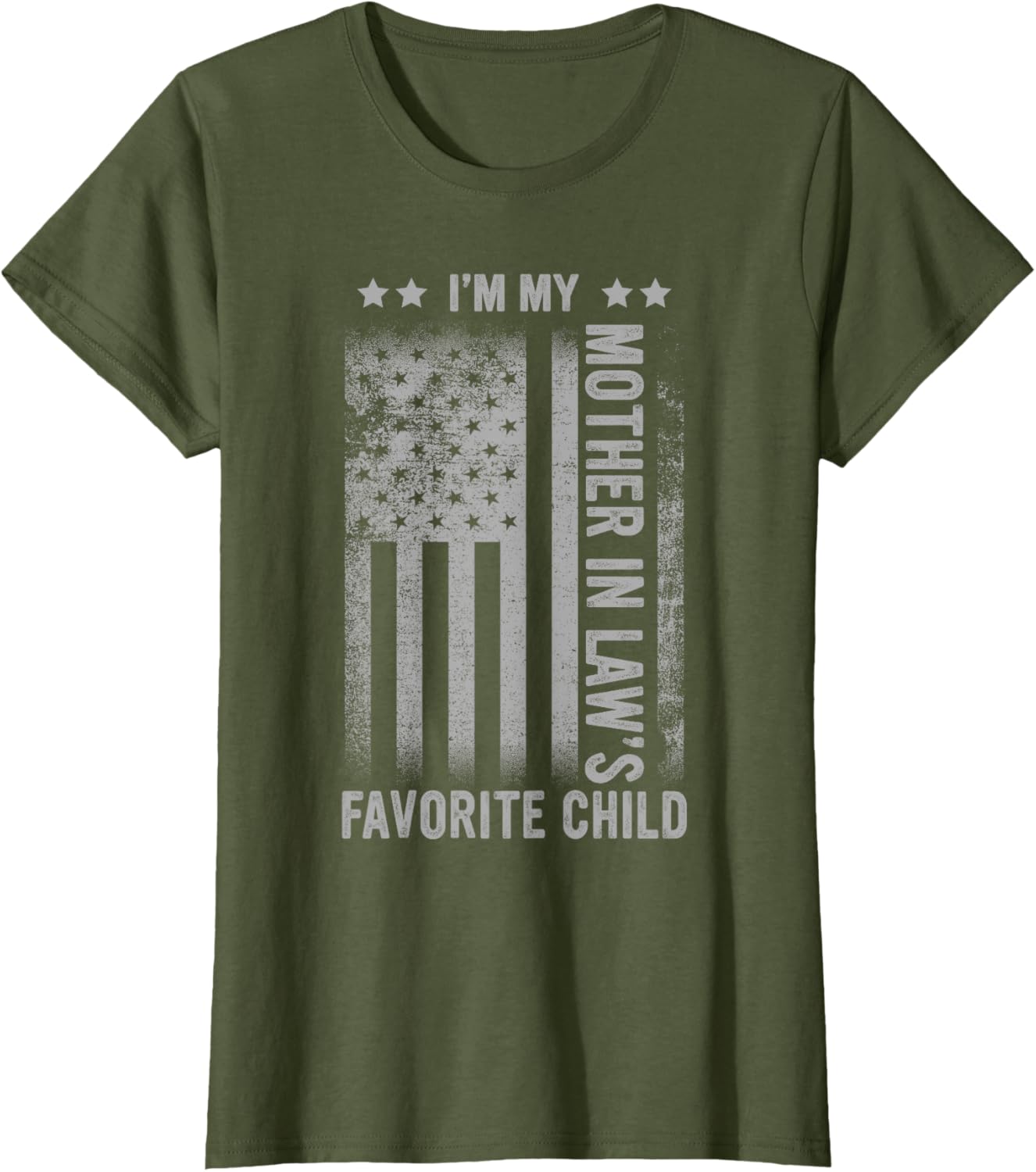 I'm My Mother In Law's Favorite Child Funny Men Father's Day