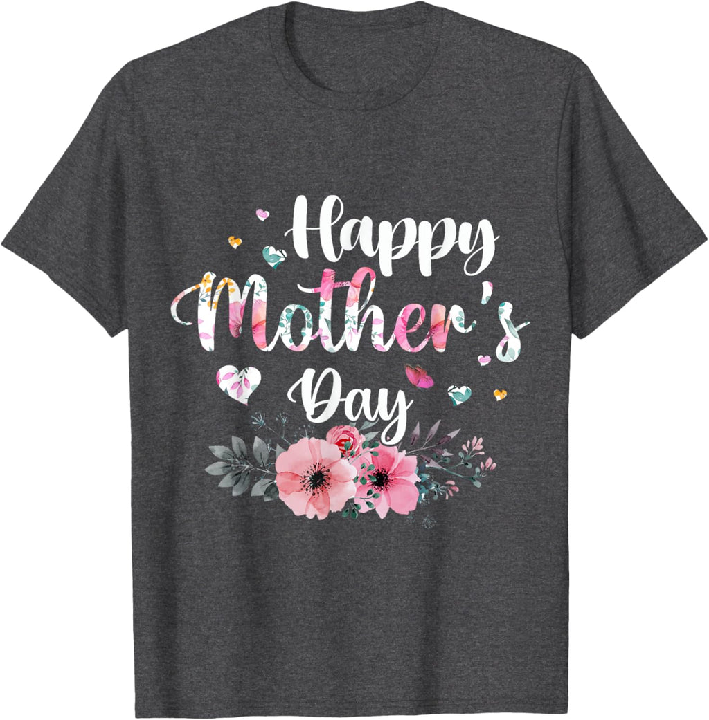 Happy Mother's Day 2025 Cute Floral for Women Mom Grandma
