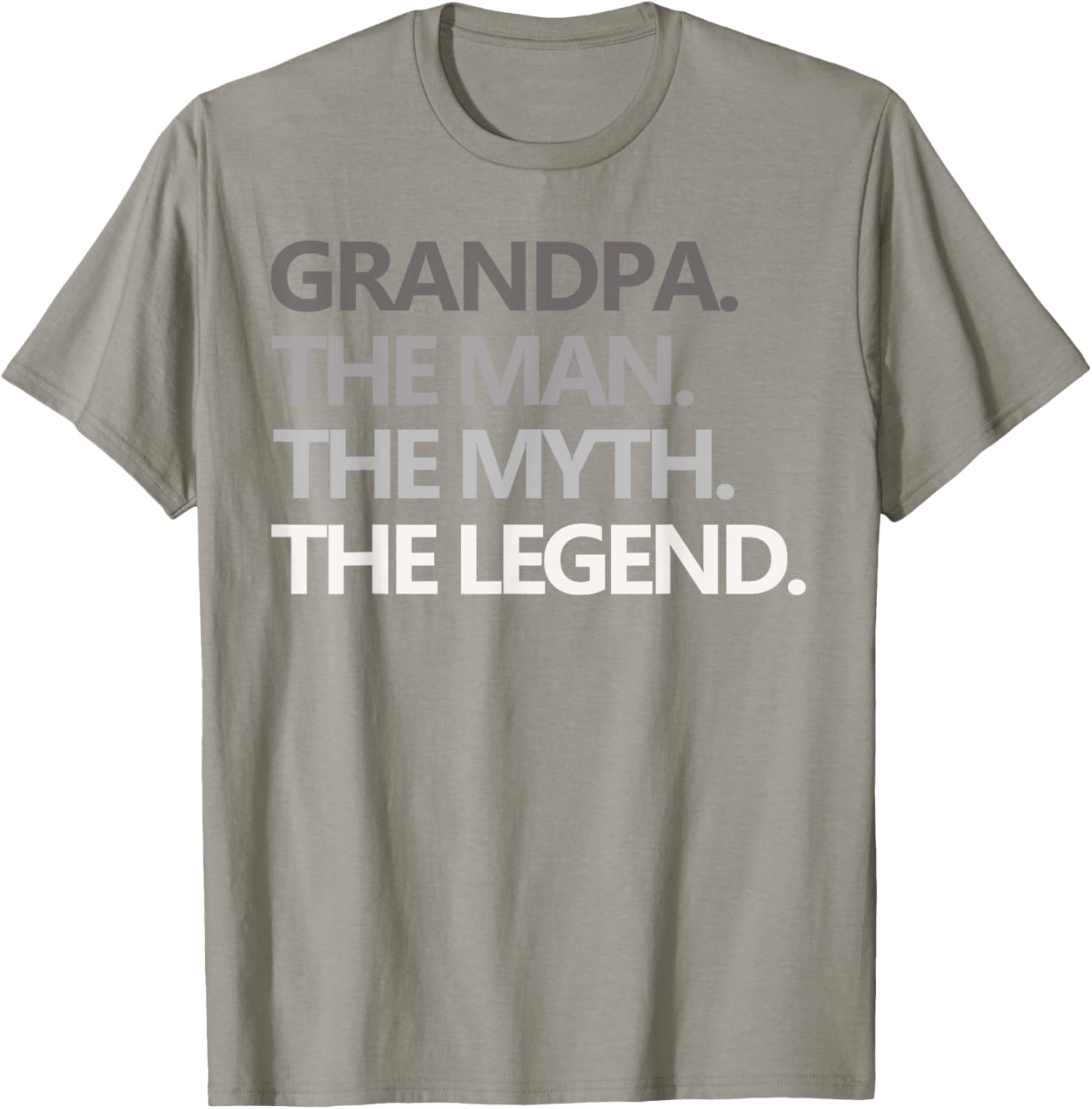 GRANDPA THE MAN THE MYTH THE LEGEND Men Gift Father's Day