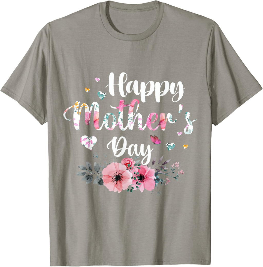 Happy Mother's Day 2025 Cute Floral for Women Mom Grandma