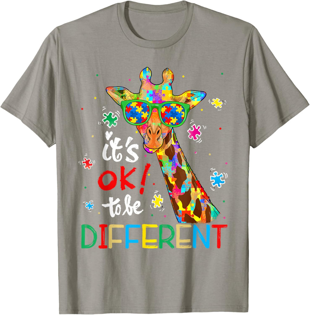 Autism Awareness Acceptance Women Kid Its Ok To Be Different
