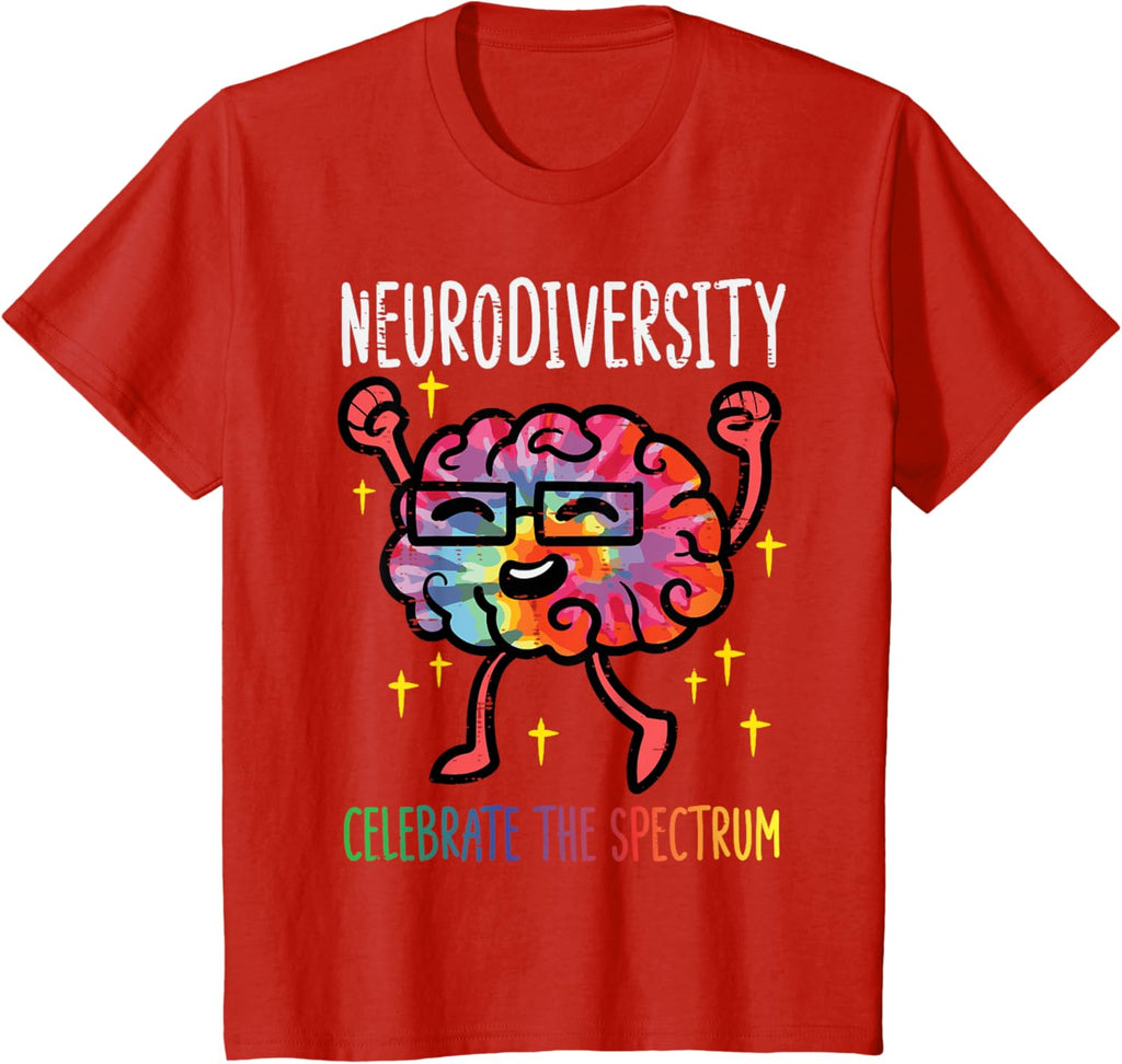 Neurodiversity Brain Autism Awareness ASD ADHD Men Women Kid