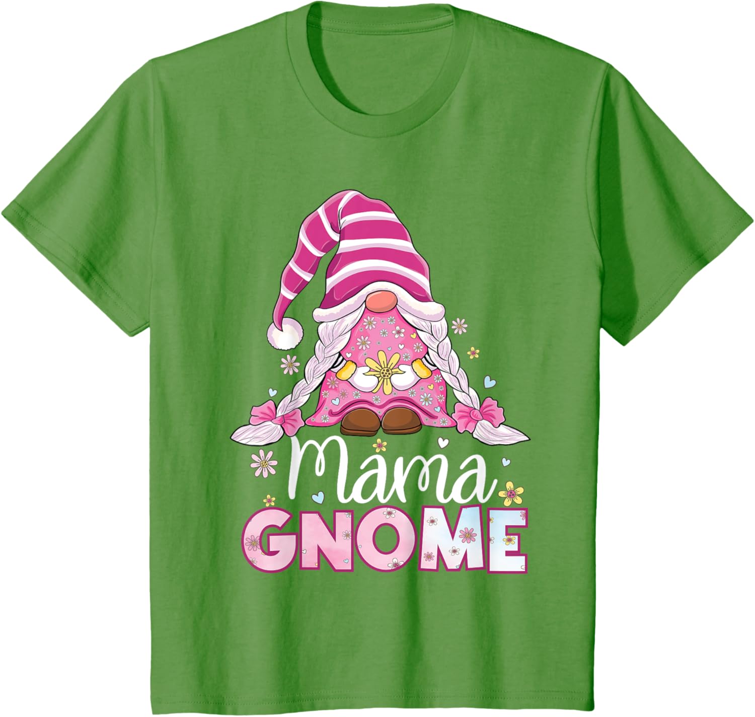 Flower For Mom Gnomies Cute Gnome Mom Happy Mother's Day