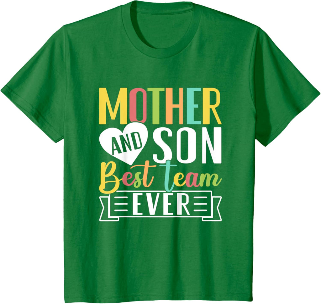 Mothers Day Mama Mom Son Love Mommy Mama Mother's Black Unisex Classic Fit Crew Neck Short Sleeve Mother Shirt