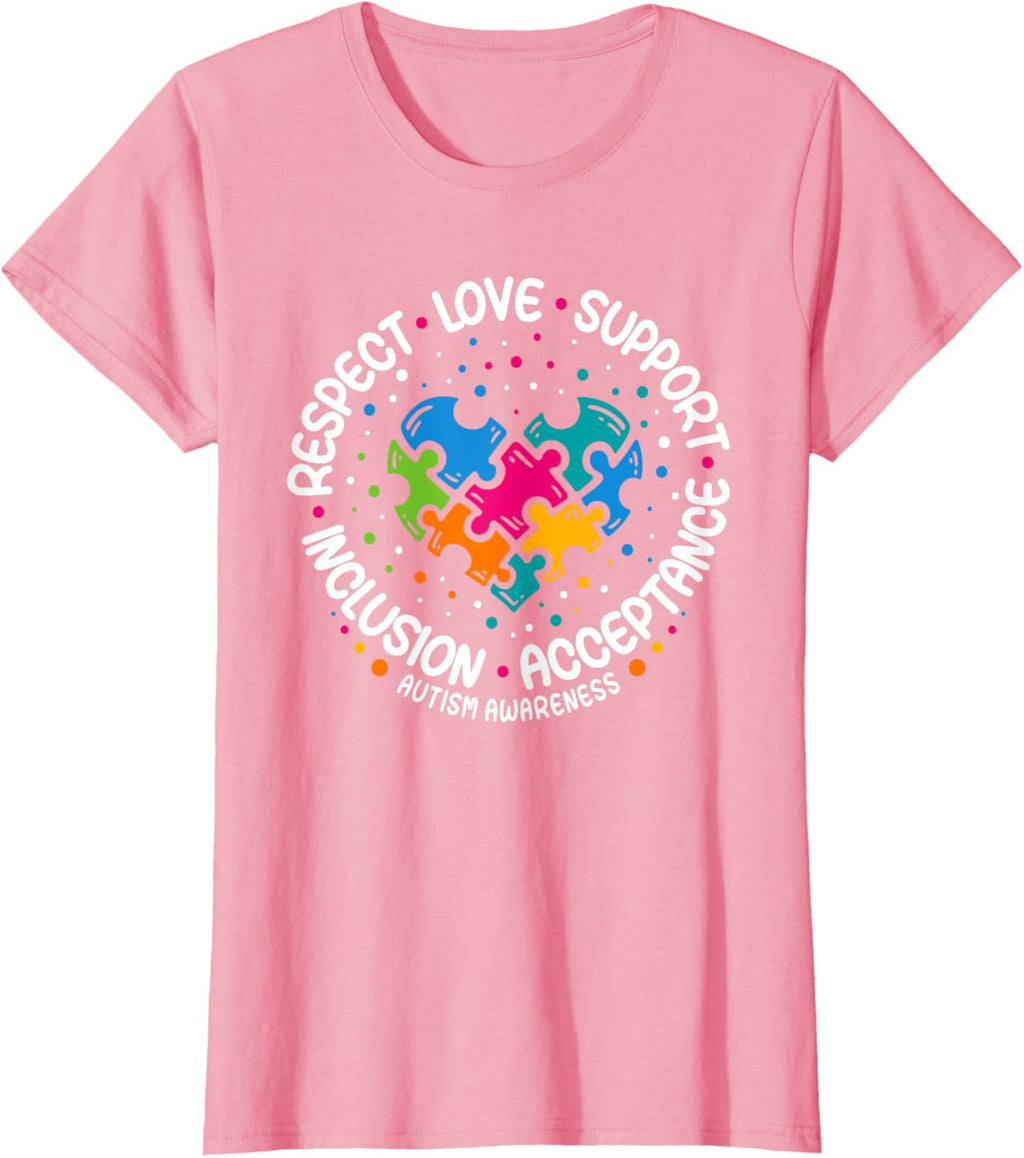 Autism Awareness Respect Love Support Blue Autism