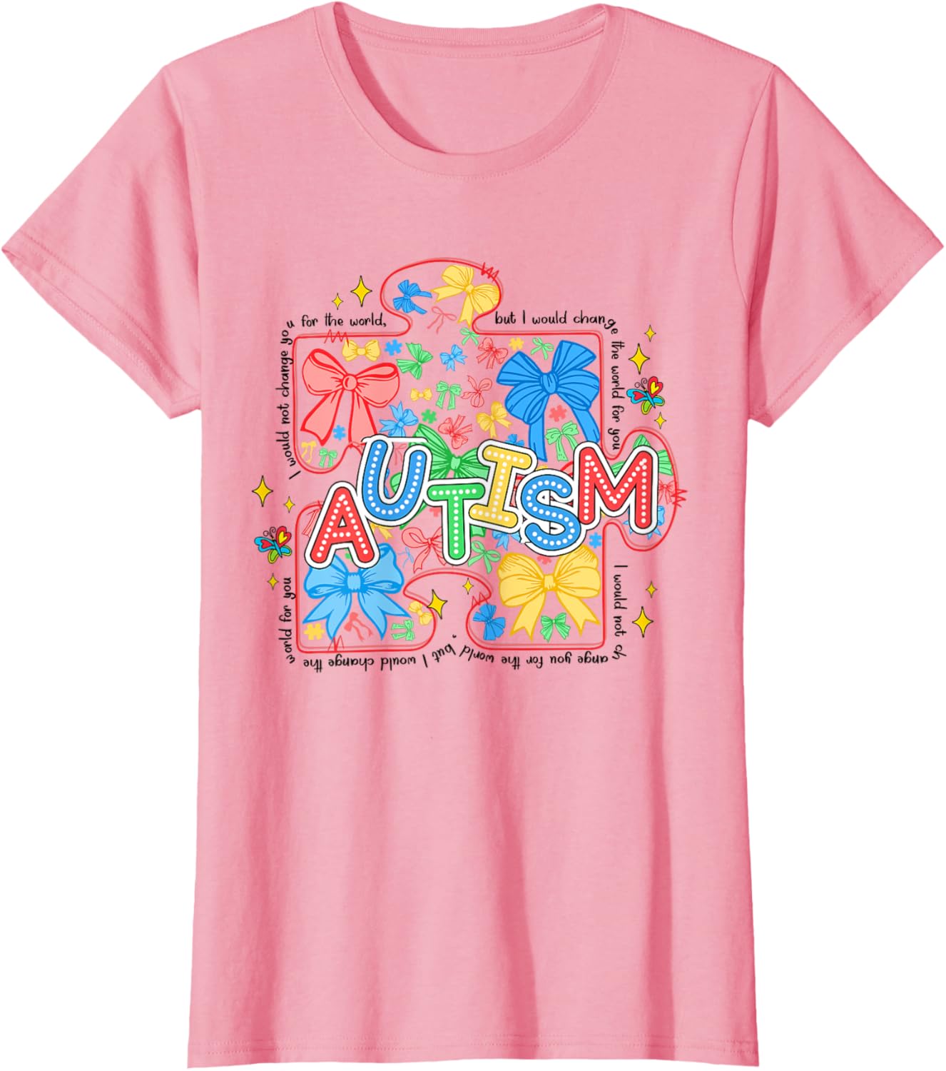 Autism Awareness Coquette Bow Autism Awareness Puzzle Piece