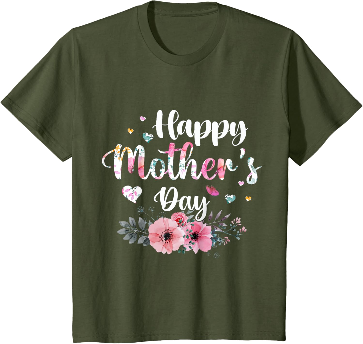 Happy Mother's Day 2025 Cute Floral for Women Mom Grandma