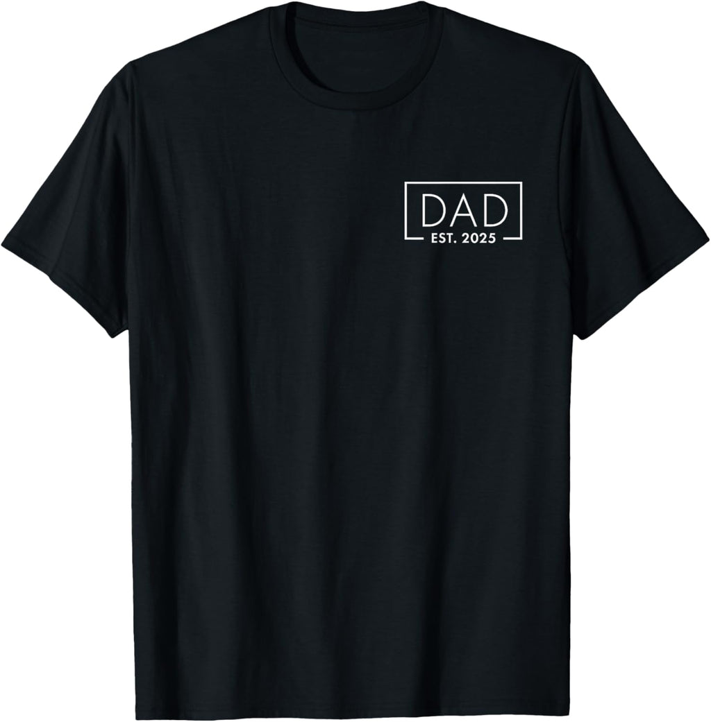 Birth Gift Co. Funny 1st Time Dad EST 2025 New Dad New First Fathers Day