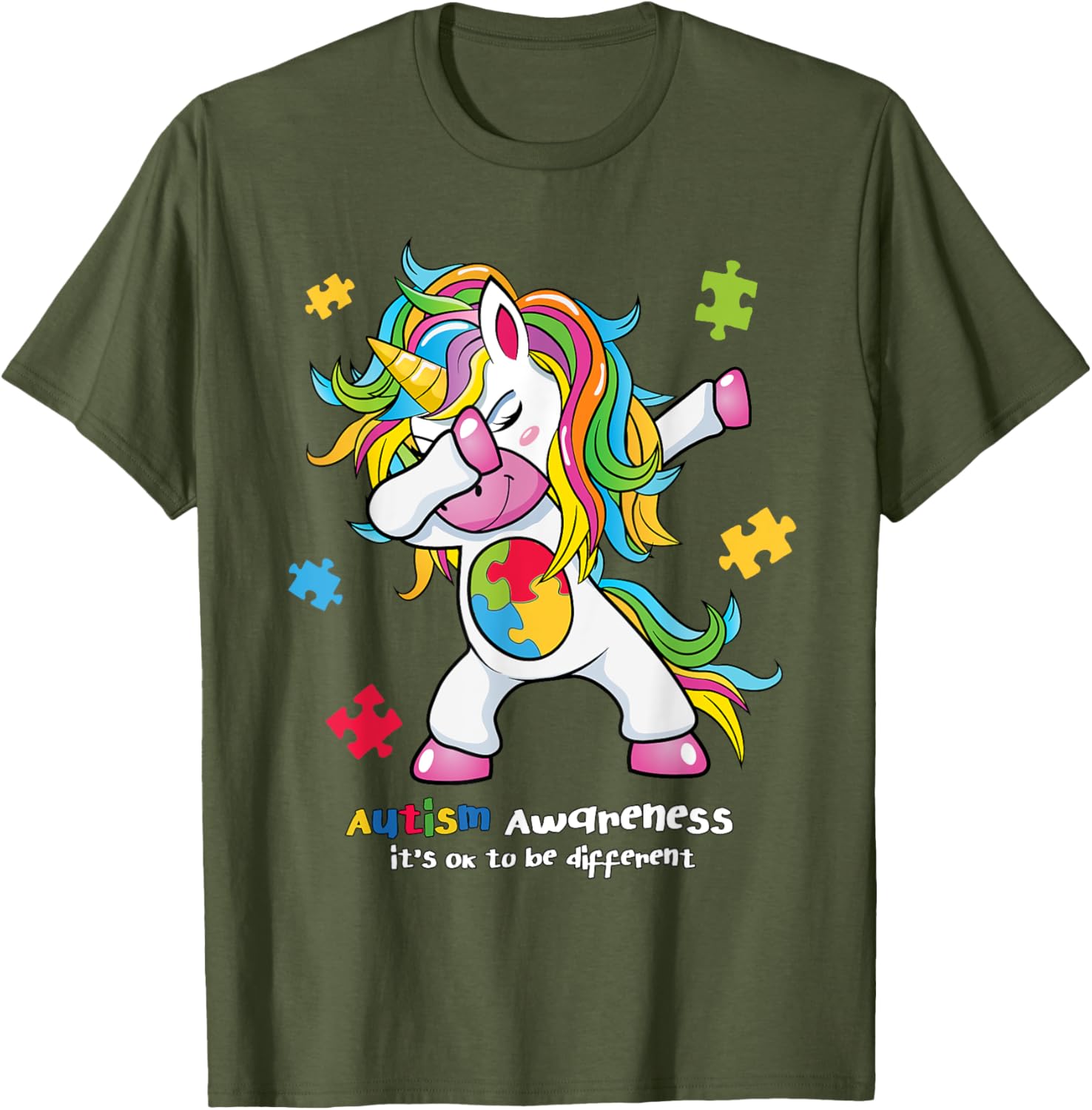 Autism Awareness - It's OK To Be Different Women