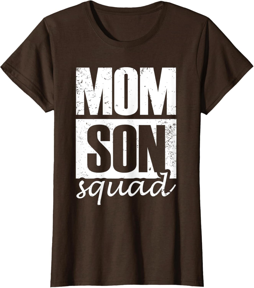 Mommy Son Squad Mom Sons Matching Mother's Day Mother Son