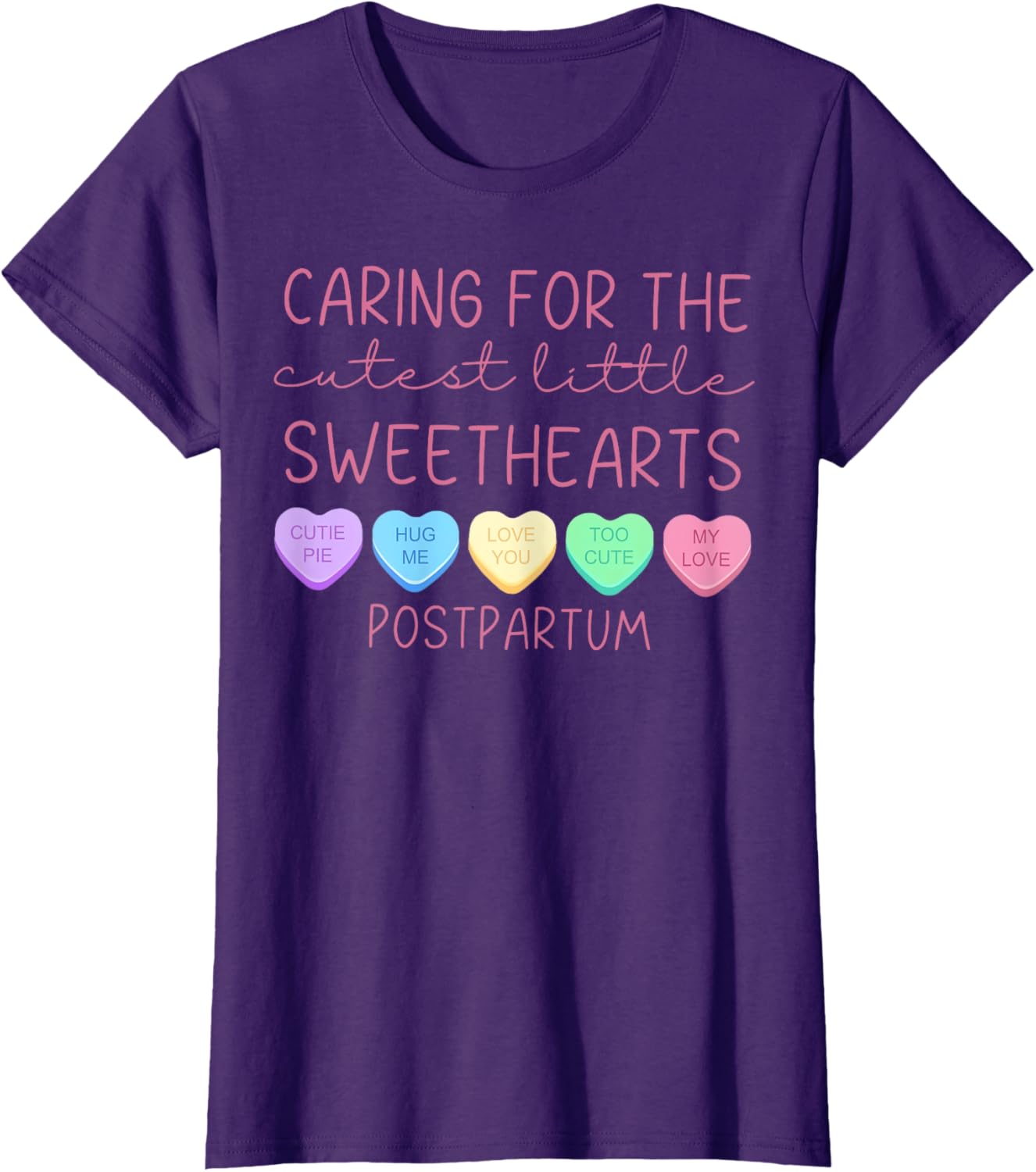 Postpartum Nurse Hearts Candy Valentine's Day Mother Baby
