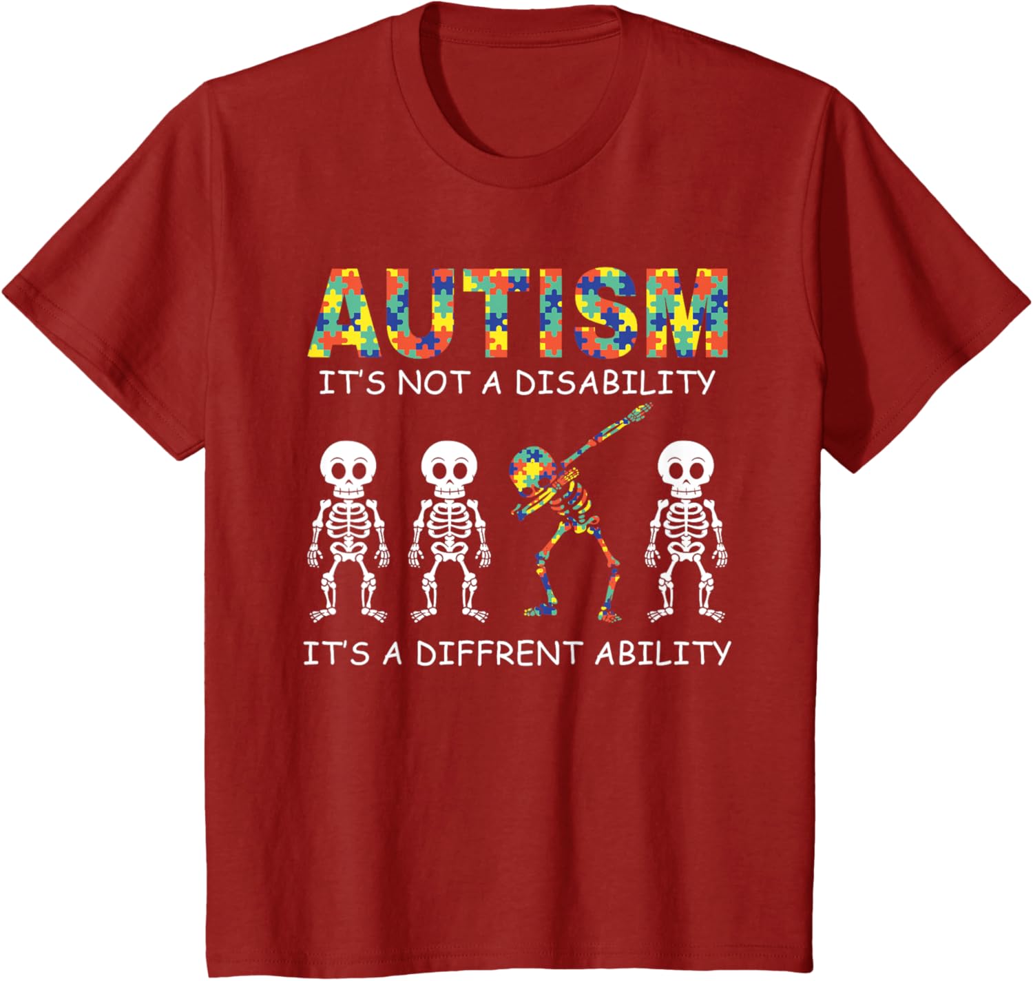 Autism is not a disability it's a different ability