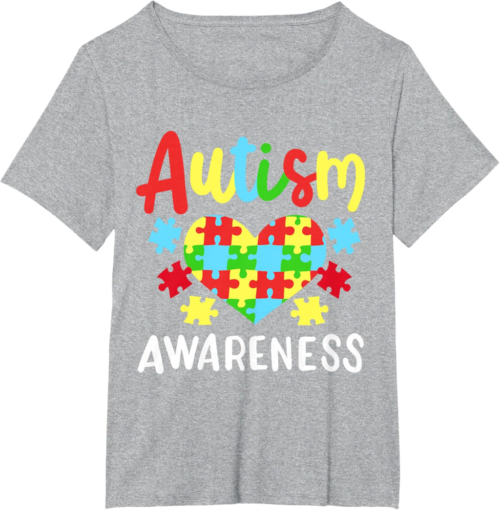 Autism Awareness T-Shirt, Small, Black