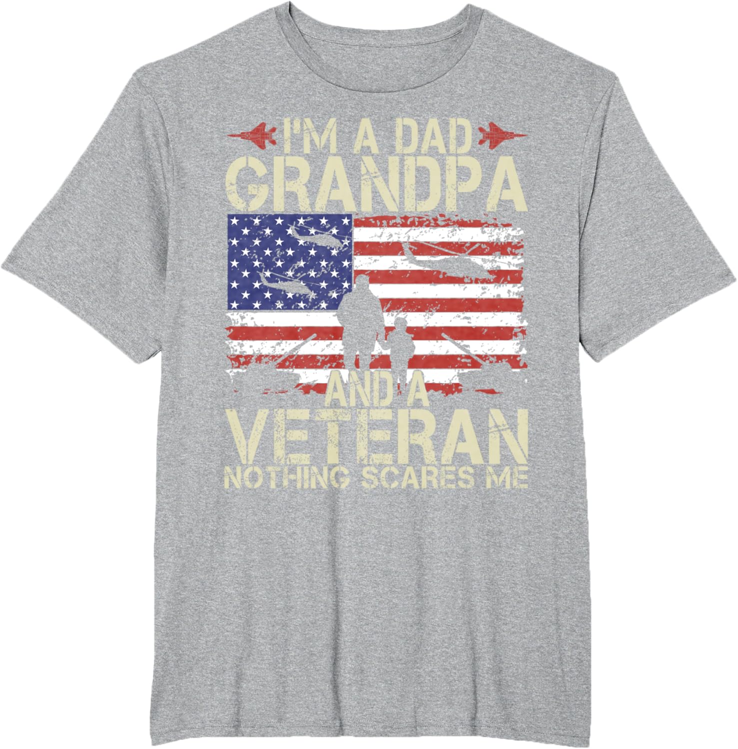 I'm A Dad Grandpa And Veteran Fathers Day Papa Grandpa Gifts