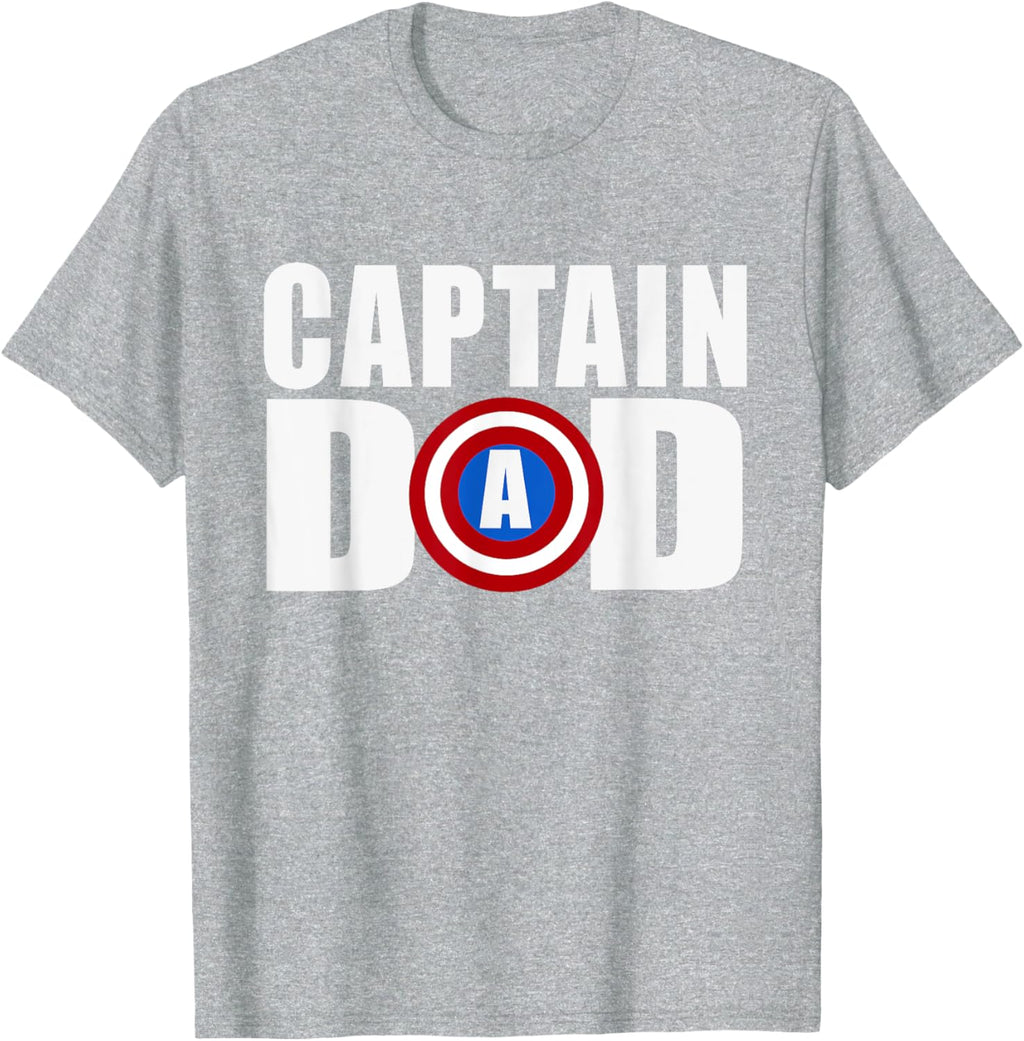 Funny Super Captain Dad Superhero Fathers Day
