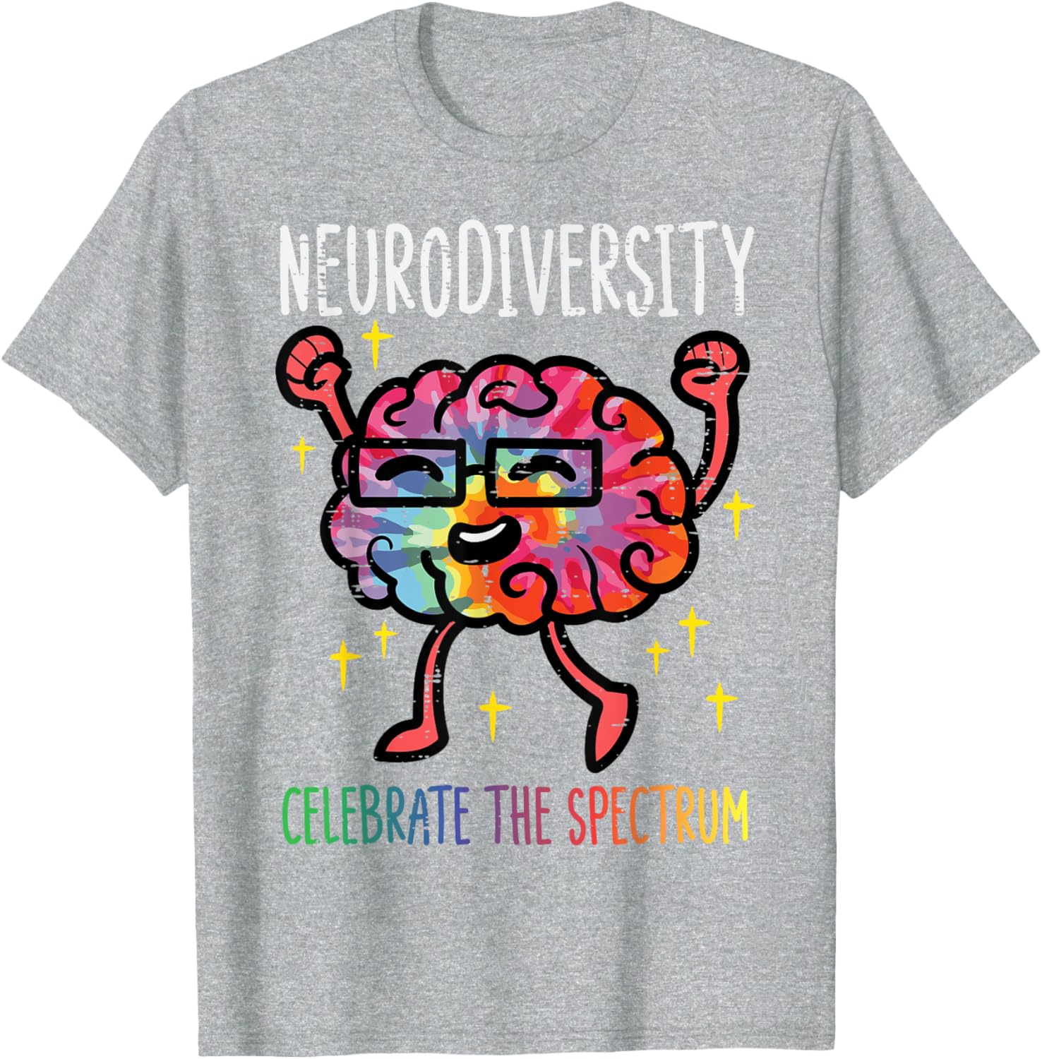 Neurodiversity Brain Autism Awareness ASD ADHD Men Women Kid