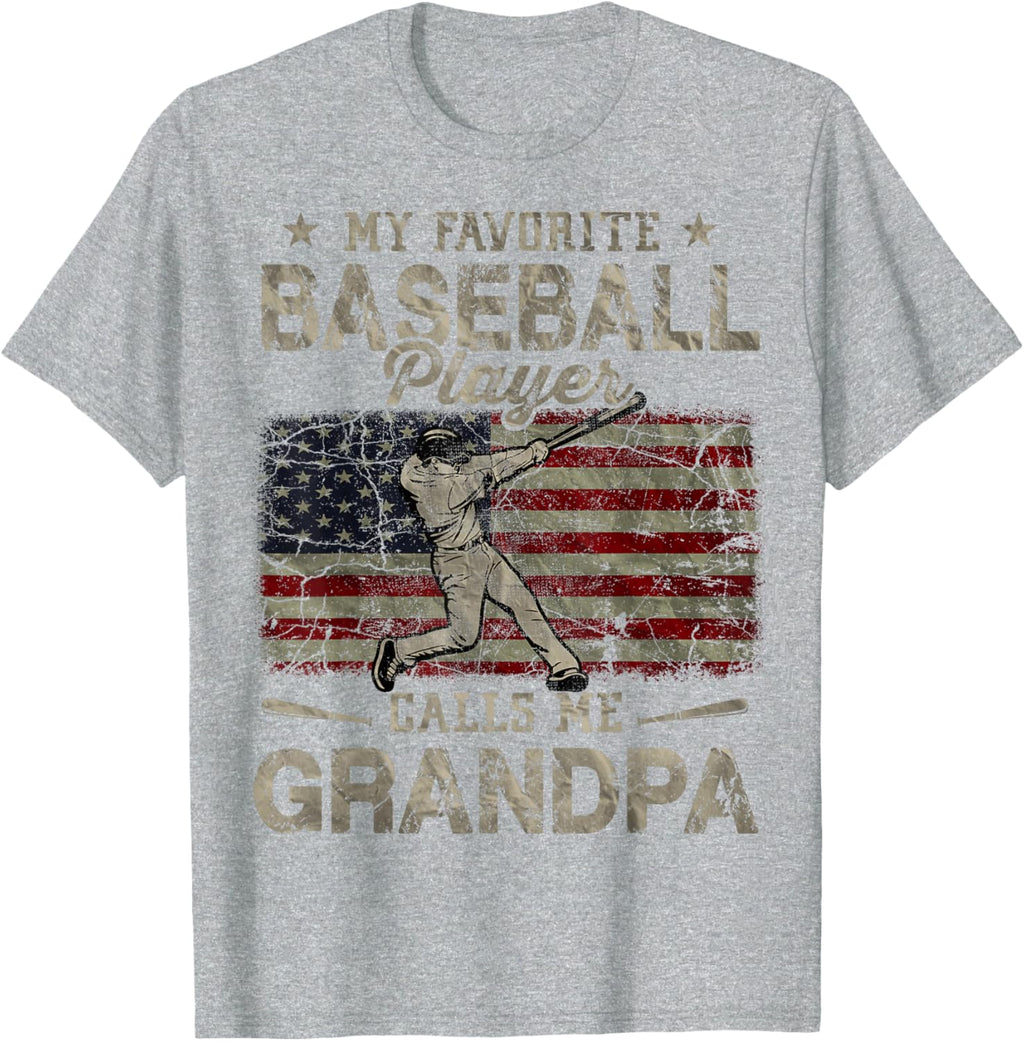 My Favorite Baseball Player Calls Me Grandpa Father's Day