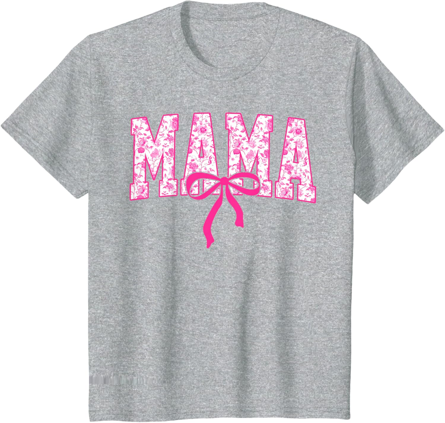 Coquette Pink Chinoiserie Mama Floral Bow Mom Mothers Day