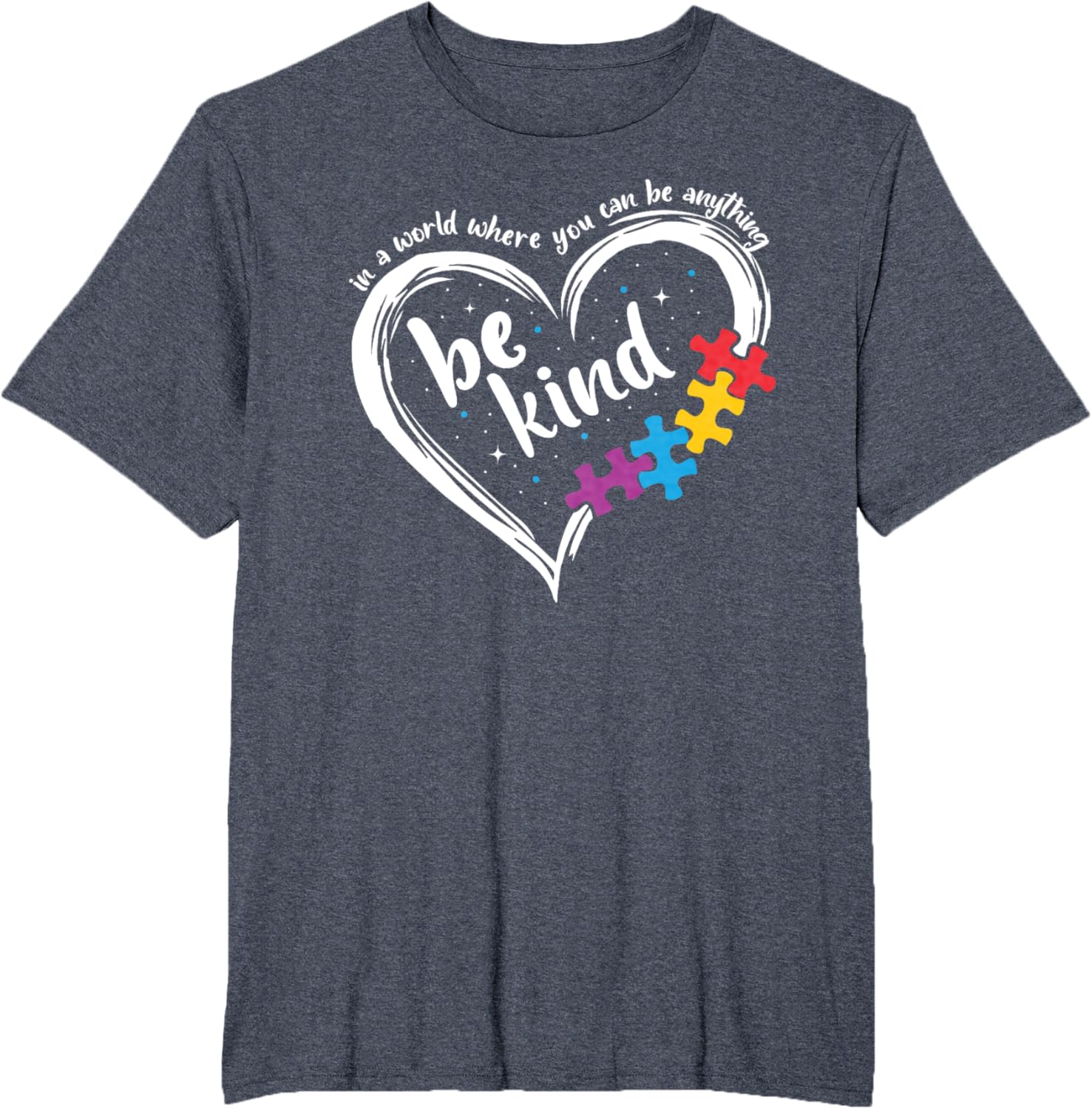 Autism Be Kind Women Blue Be Kind Autism Awareness