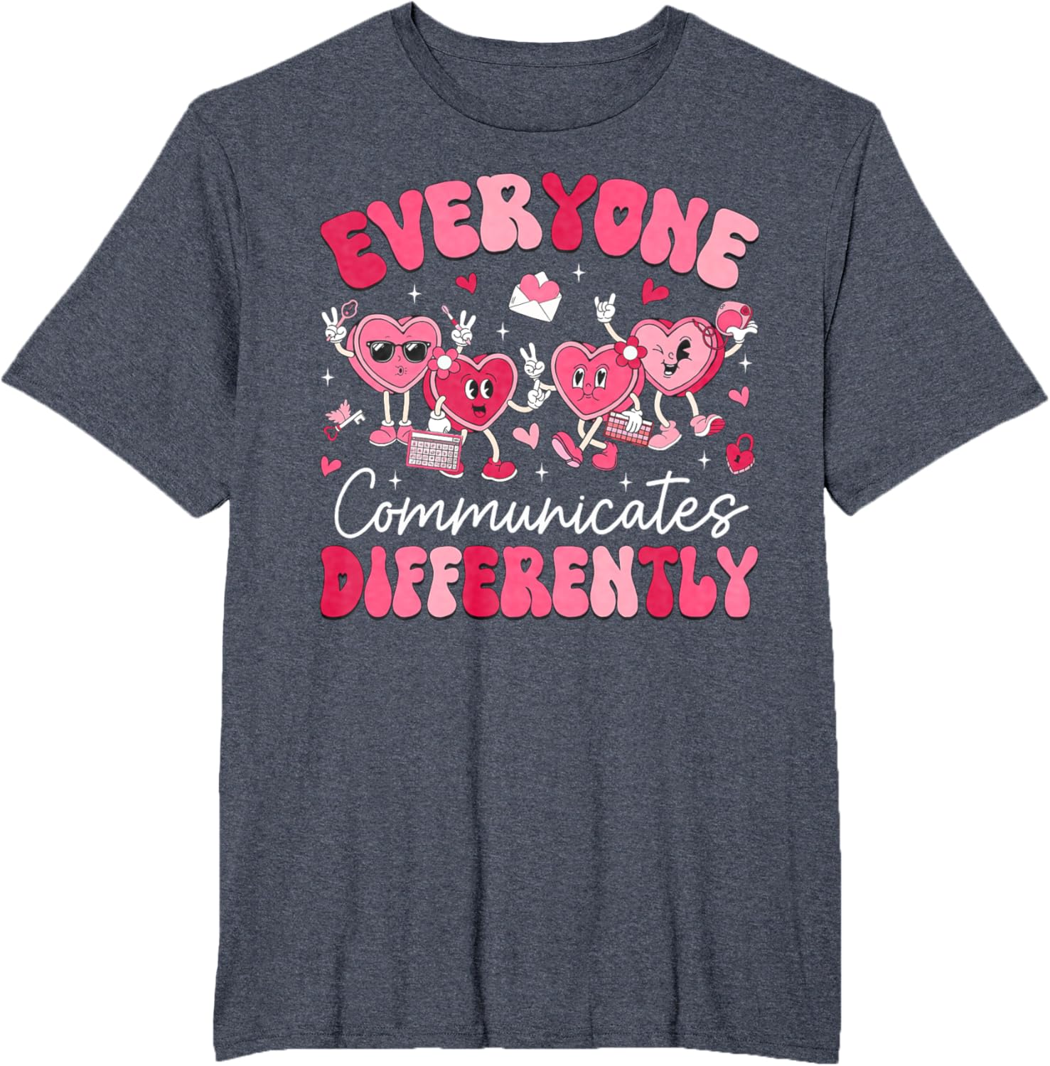 Everyone Communicates Differently Autism Valentines Day
